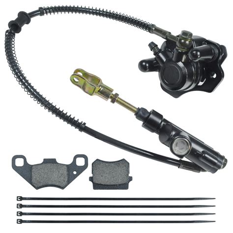 Rear Disc Brake Master Cylinder Caliper Assembly With Brake Pads