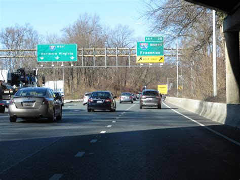 Maryland - Interstate 270 Northbound | Cross Country Roads
