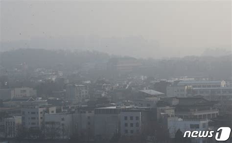 광주전역 미세먼지 주의보 발령외출시 마스크 착용 네이트 뉴스