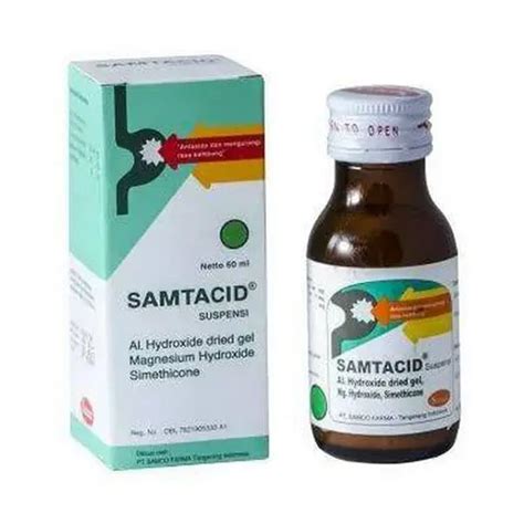 samtacid syrup  ml harga manfaat kandungan dosis indikasi