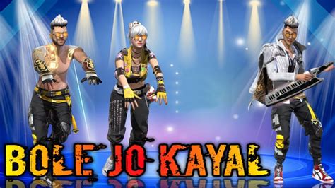 Bole Jo Koyal Sambalpuri Freefire Odia Dance Video Freefire Dance