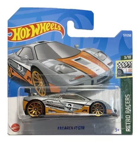 Hot Wheels Mclaren F Gtr Prata Retro Racers Lote H Mercadolivre