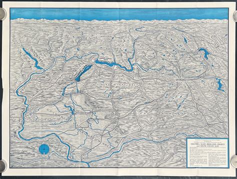 Washington Dams Map