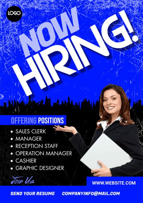 Copy Of Hiring Flyer Flyer Template Postermywall