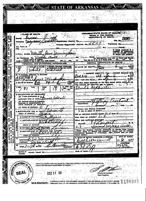 How to Request Arkansas Vital Records and Certificates 4