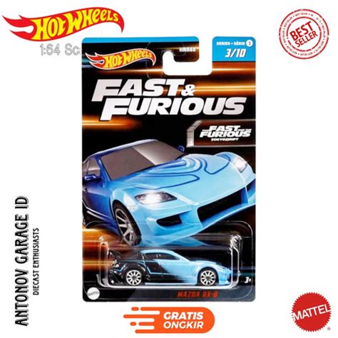 Jual Hot Wheels Mazda Rx Biru Suki Fast Furious Kab Karanganyar Antonov Garage Id