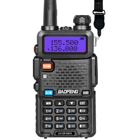 Рация Baofeng UV-5R MK4 8W, Li-ion 1800 мАч UHF/VHF + Ремешок для рации ...