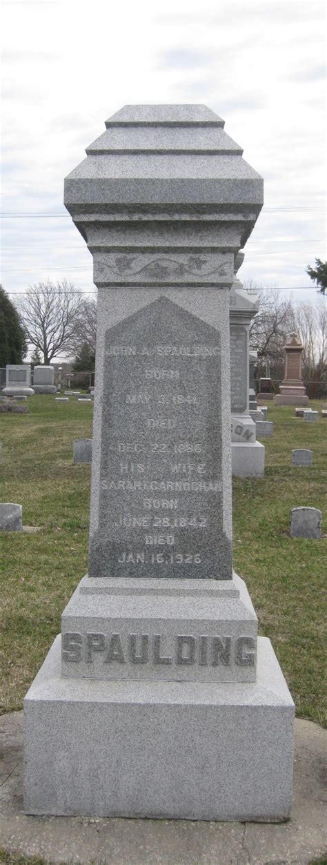 John Abiram Spaulding Find A Grave Memorial