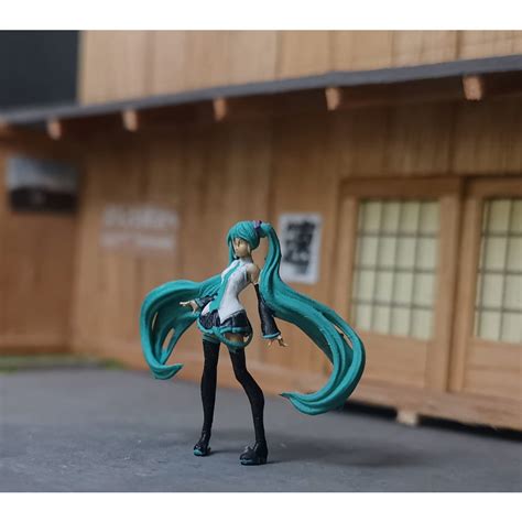 Figure Women Hatsune Miku Diorama Mockup Miniature Hot Wheels Hobby Japan Hj Minigt Mini Gt
