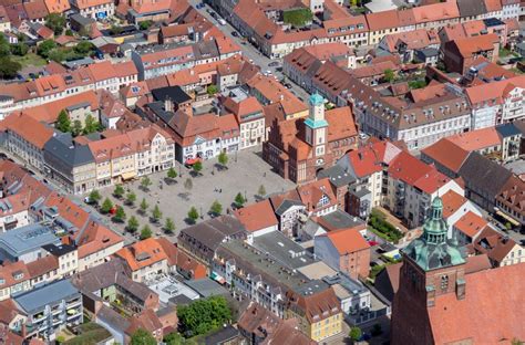 Luftaufnahme Wittstock Dosse Altstadtbereich Und Innenstadtzentrum In