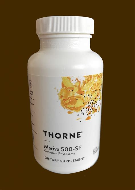 Противовоспалительное средство THORNE Куркумин (Meriva 500-SF Curcumin ...