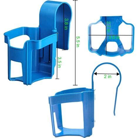 Porte Gobelets Piscine Lot De 4 Accessoires Multifonctionnels Avec