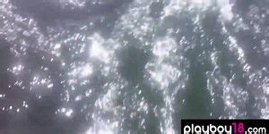 Big Boobed Badass Nicole Hollister And Her Gfs Flashing Boobs During Rafting Moka Mora Sex