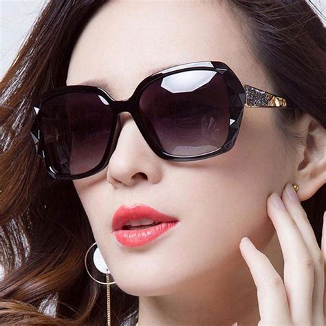 1 pieza de gafas de moda de gran tamaño para mujer gafas de sol