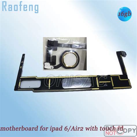 Raofeng With Touch Id Full Function Wifi 16gb Motherboard For Ipad 6