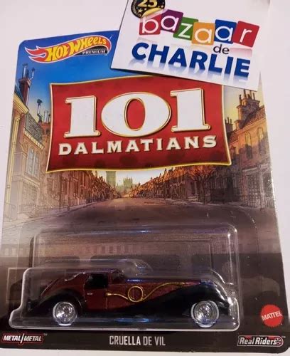 Hot Wheels Premium 101 Dalmatians Cruella De Vil MercadoLibre