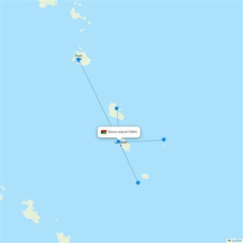 Tanna Island TAH Flight Routes Destinations Flight Routes