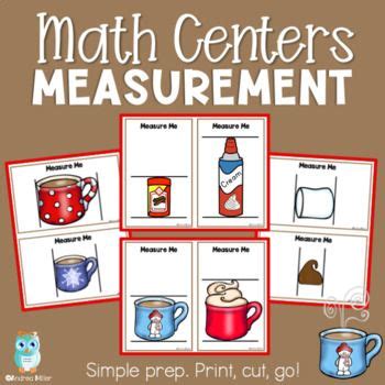 Hot Chocolate Math Centers Activities Math Center Activities Math Centers Preschool Math Centers