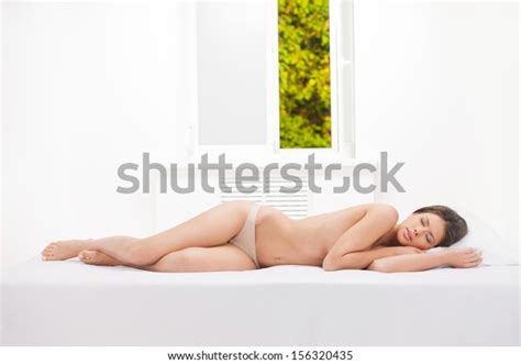 Sleeping Beauty Beautiful Naked Woman Lying Stock Photo Shutterstock