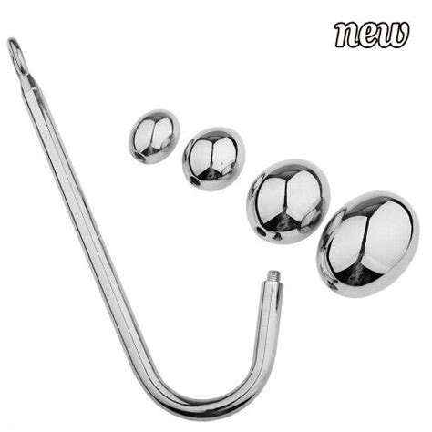 Stainless Steel Anal Dilator Butt Plug Masturbation Ball Metal Anal Plug Ebay