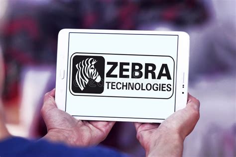 Zebra Technologies Company Logo Editorial Photography Image Of Mobile