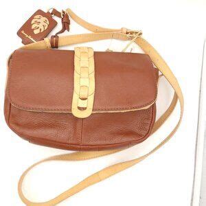 Tommy Bahama Bags Tommy Bahama Crossbody Bag Leather Brown Tan