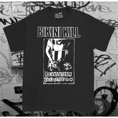 Camiseta Bikini Kill Punk Rock Shopee Brasil