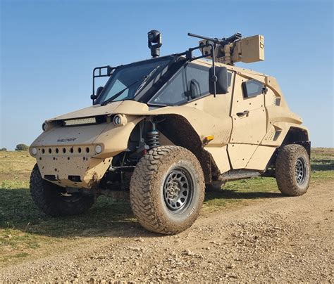 New Israeli Combat Vehicle Is Part Dakar Buggy Part Mclaren F1