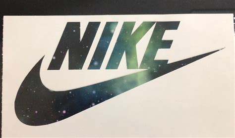 Nike Logo Permanent Adhesive Decal Nike Swoosh Decal - Etsy