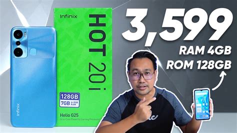 รวว Infinix Hot i ราคาถก แบตอด หนาจอใหญ YouTube