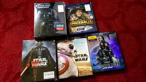 Star Wars Blu Ray Collection UnBoxing Video YouTube