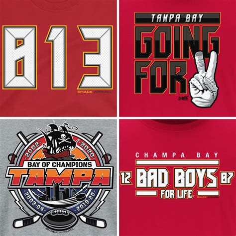 Team Apparel for Tampa Bay Buccaneers Fans | Unlicensed Tampa Gear ...