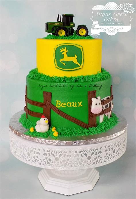 John Deere Decorated Cake By Sugar Sweet Cakes Cakesdecor