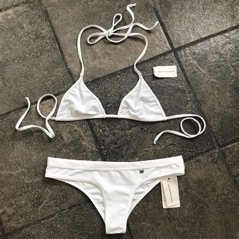 Wicked Weasel Matt Lycra Bikini Top Cheeky Depop