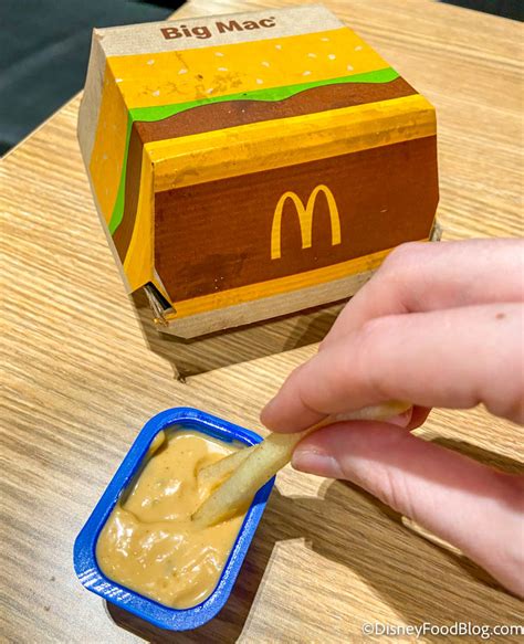 We Have A Controversial Take On The New Big Mac Sauce Option At Mcdonald S The Disney Food Blog