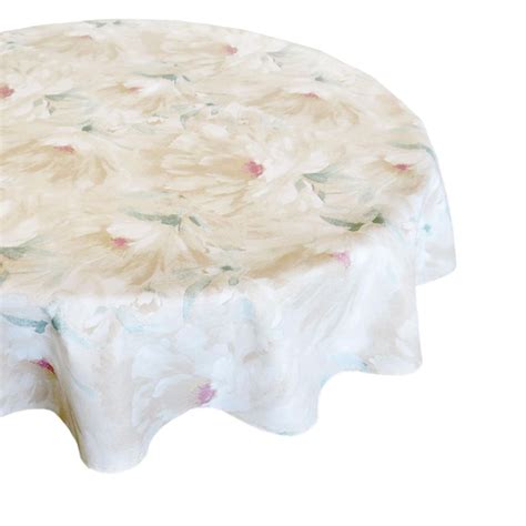 Скатерть Maystat Акварель с тефлоновой пропиткой 160х250 см бежевая ...