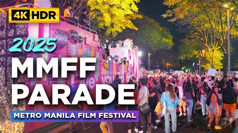 mmff  parade  stars  metro manila film festival event