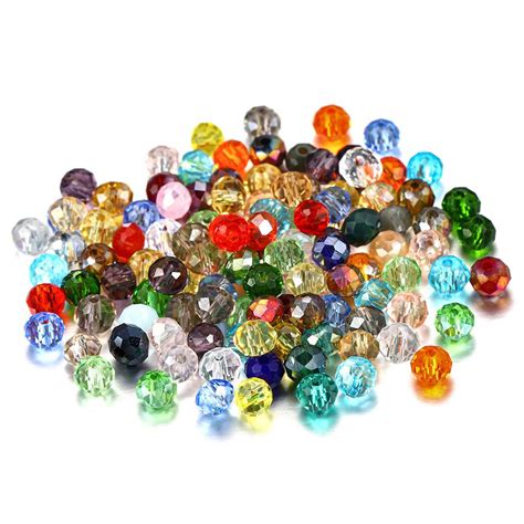 Cheap Pcs Mm Translucent Czech Crystal Glass Bead Faceted