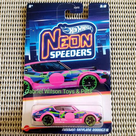 Jual Hot Wheels Neon Speeders Nissan Skyline Gtr Pink Jakarta Utara Gabriel Wilson