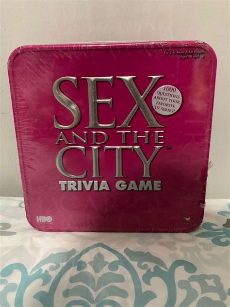 Sex And The City Trivia Game Hobbies Toys Toys Games On Carousell