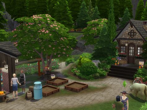 The Sims Resource Glimmerbrook Cottage No Cc