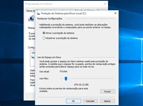 Como Ativar E Criar Um Ponto De Restaura O No Windows Dicas E