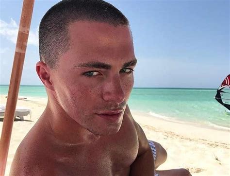 17 08 31 Colton Haynes Beach Instagram Photo Web Qnews