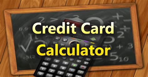 Credit Card Calculator