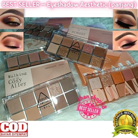 Cod Dikalu Eyeshadow Aesthetic Model Kotak Eyeshadow Seri Nude Eyeshadow Warna Nude Soft