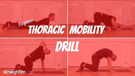 Beginner Thoracic Mobility Drill Back Pain Treatment YouTube