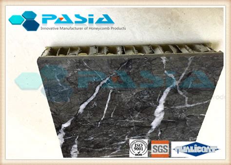 Lightweight Stone Aluminum Honeycomb Panel With Marble Stone Veneer Anti Pollution