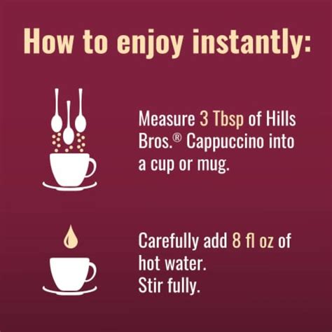 Hills Bros Instant Cappuccino Mix Double Mocha 16 Oz Pack Of 2 2