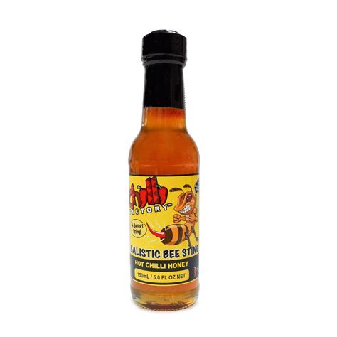 Hot Chilli Honey Sauce Ballistic Bee Sting Hunter Valley Market