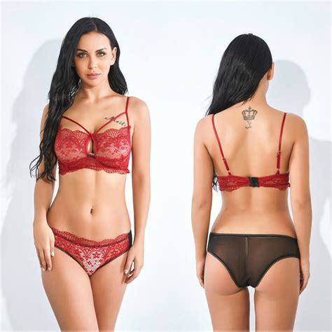 Piece Sexy Lingerie Set Soft Lace Bralette Set Snazzyway